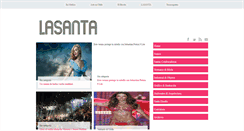Desktop Screenshot of lasanta.cl
