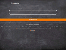 Tablet Screenshot of lasanta.de